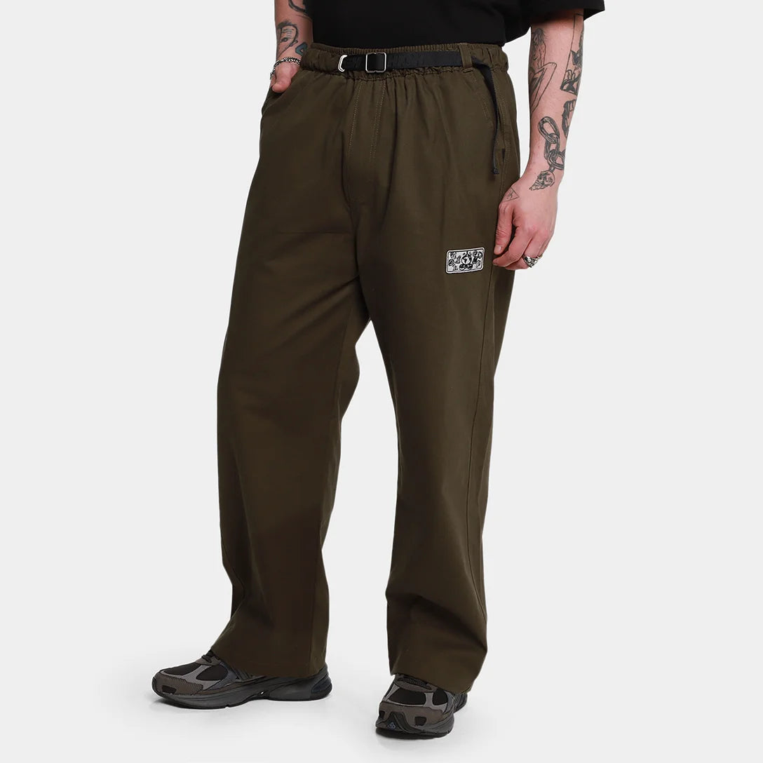 Calça High Company Worldstep Straight - Verde